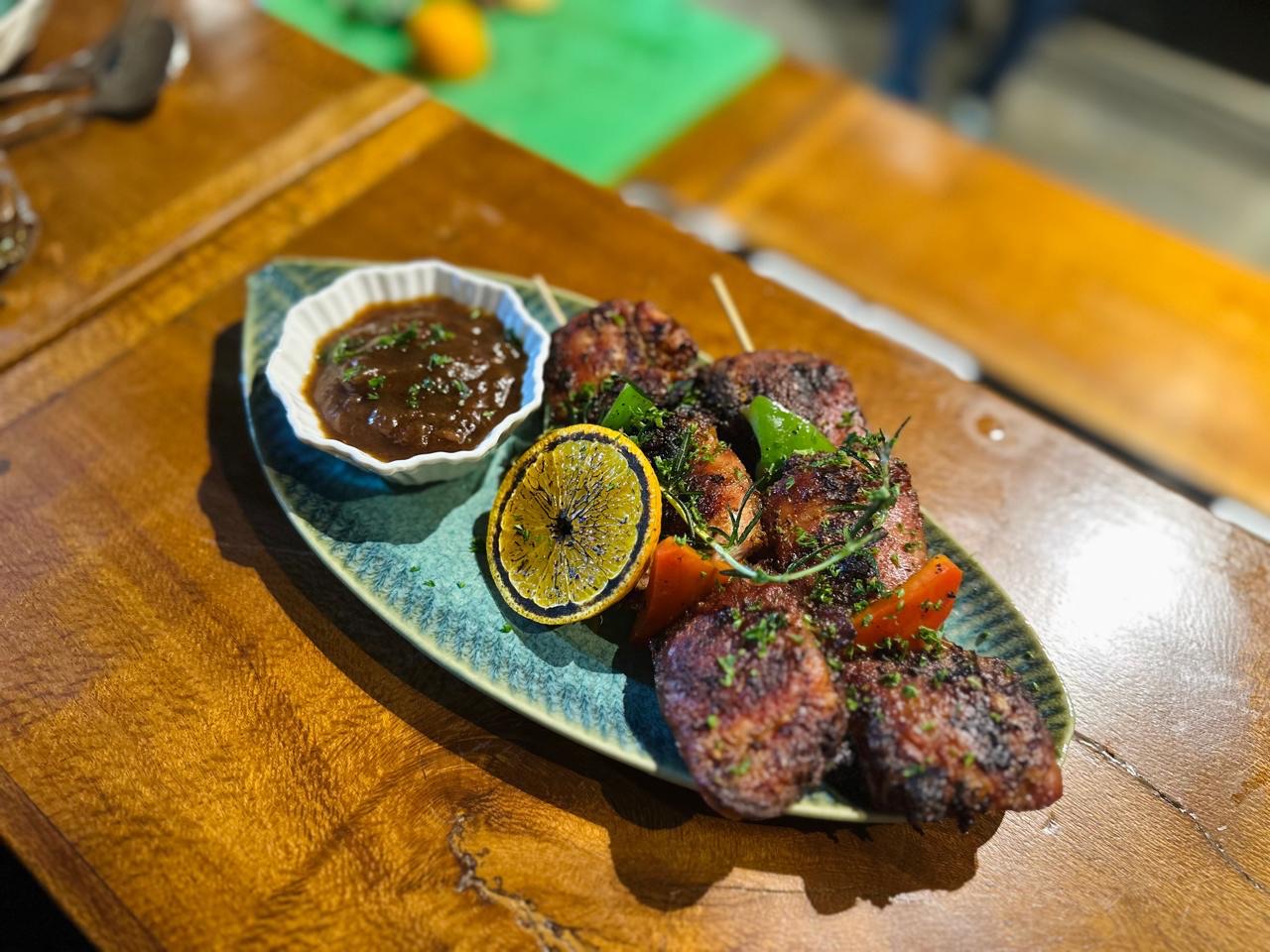 Braised beef cheek at Scented Garden Pub & Cafe, Nuwara Eliya